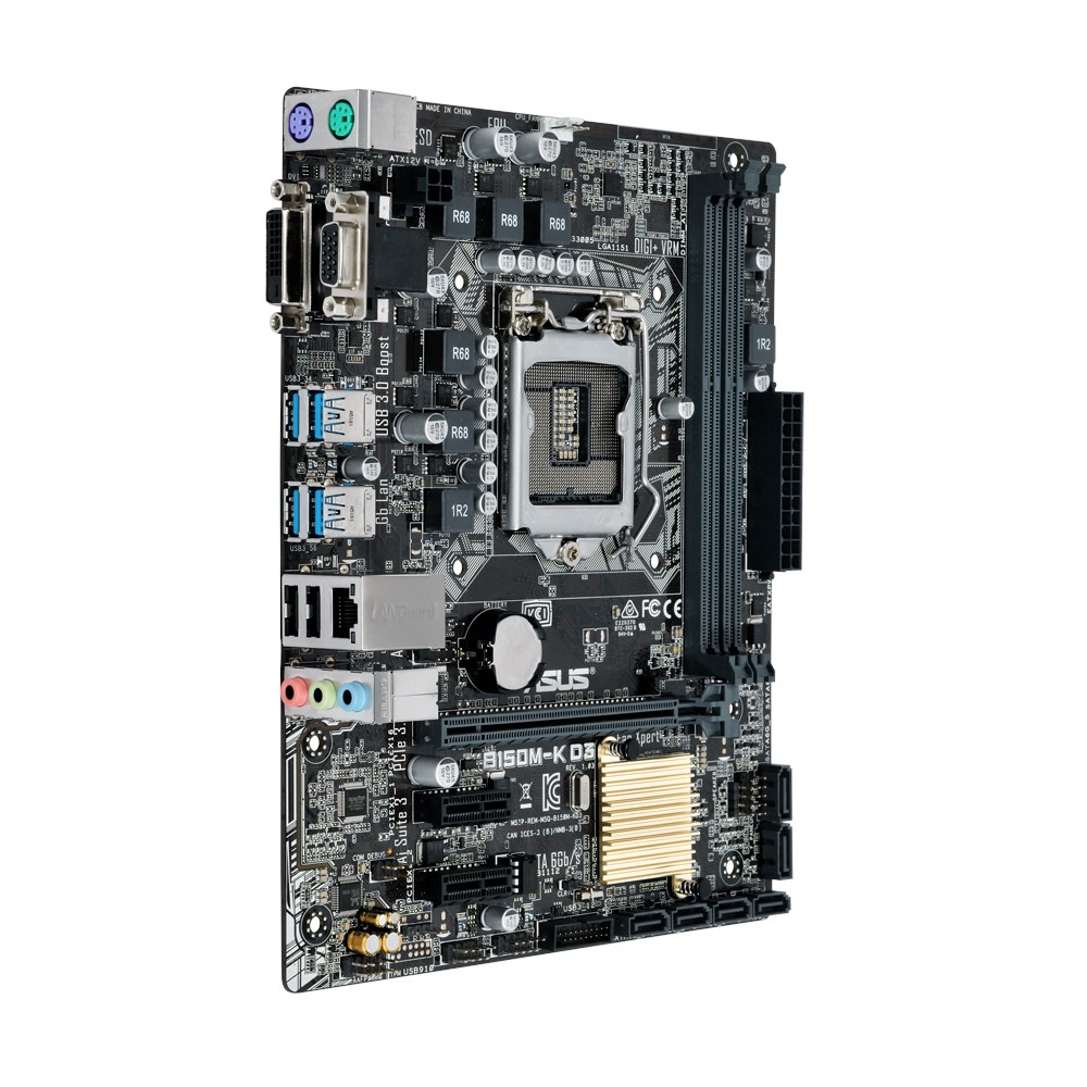 Asus B150M-K D3 - Motherboard Specifications On MotherboardDB